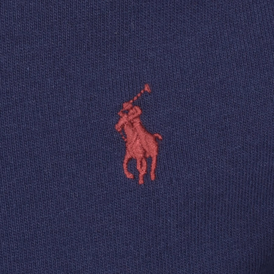 Alternative Image for ProductRalph Lauren Long Sleeved Polo T Shirt Navy3